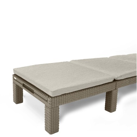 Lettino Allibert by KETER Daytona 195 x 65 x 25,5 cm Beige