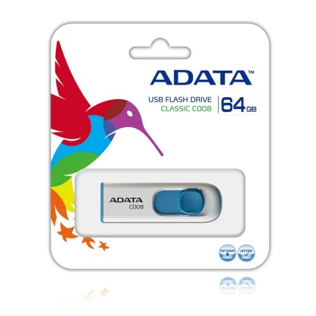 Memoria USB Adata 64GB C008 Azzurro 64 GB