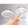 Lampadario MacLean MCE165 Bianco No Plastica