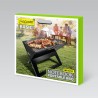 Barbecue a Carboni con Ruote Feel Maestro MR-1011 Nero Metallo