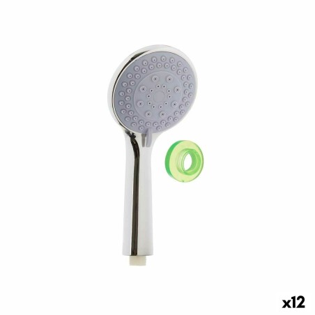 Soffione Berilo 175 Argentato Metallo Plastica 10,5 x 24 x 5 cm (12 Unità)