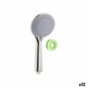 Soffione Berilo 175 Argentato Metallo Plastica 10,5 x 24 x 5 cm (12 Unità)