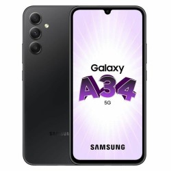 Smartphone Samsung A34 5G 6,6" 6 GB RAM 128 GB Nero Grigio Acciaio