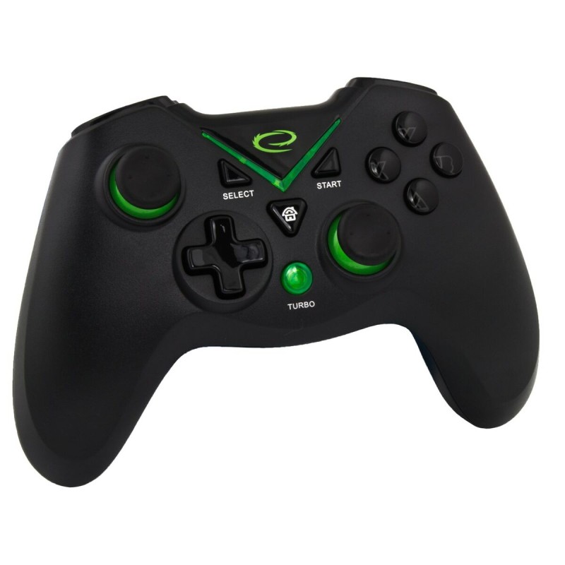 Controller Gaming Esperanza EGG112K Nero Verde Microsoft Xbox One PC PlayStation 3 Controller Gaming Esperanza EGG112K Nero Verde Microsoft Xbox One PC PlayStation 3