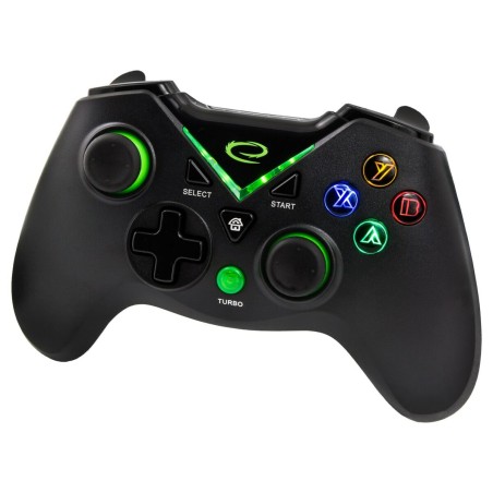 Controller Gaming Esperanza EGG112K Nero Verde Microsoft Xbox One PC PlayStation 3