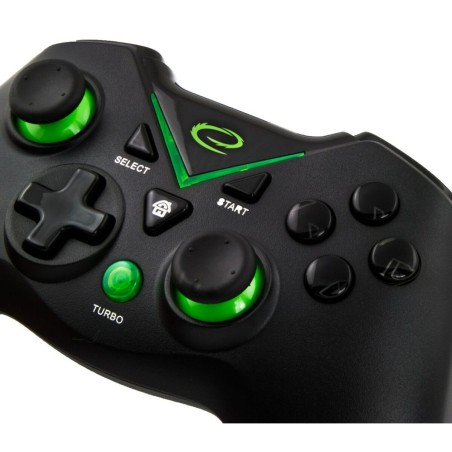 Controller Gaming Esperanza EGG112K Nero Verde Microsoft Xbox One PC PlayStation 3