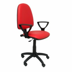 Sedia da Ufficio Ayna Similpiel Piqueras y Crespo 9NBGOLF Rosso