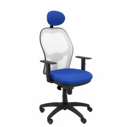 Sedia Ufficio con Poggiatesta Jorquera  Piqueras y Crespo ALI229C Azzurro