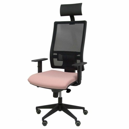 Sedia Ufficio con Poggiatesta Horna bali Piqueras y Crespo BALI710 Rosa Rosa chiaro
