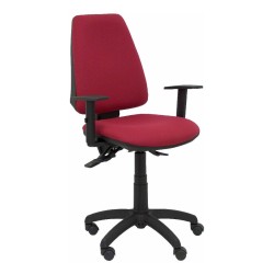 Sedia da Ufficio Elche s Piqueras y Crespo I933B10 Rosso Rosso Granato