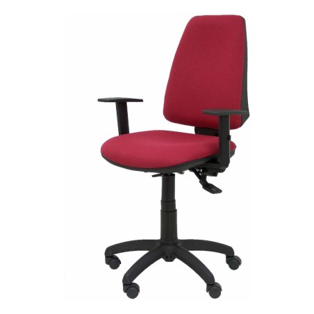 Sedia da Ufficio Elche s Piqueras y Crespo I933B10 Rosso Rosso Granato