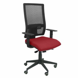 Sedia da Ufficio Horna bali Piqueras y Crespo LI933SC Rosso Rosso Granato