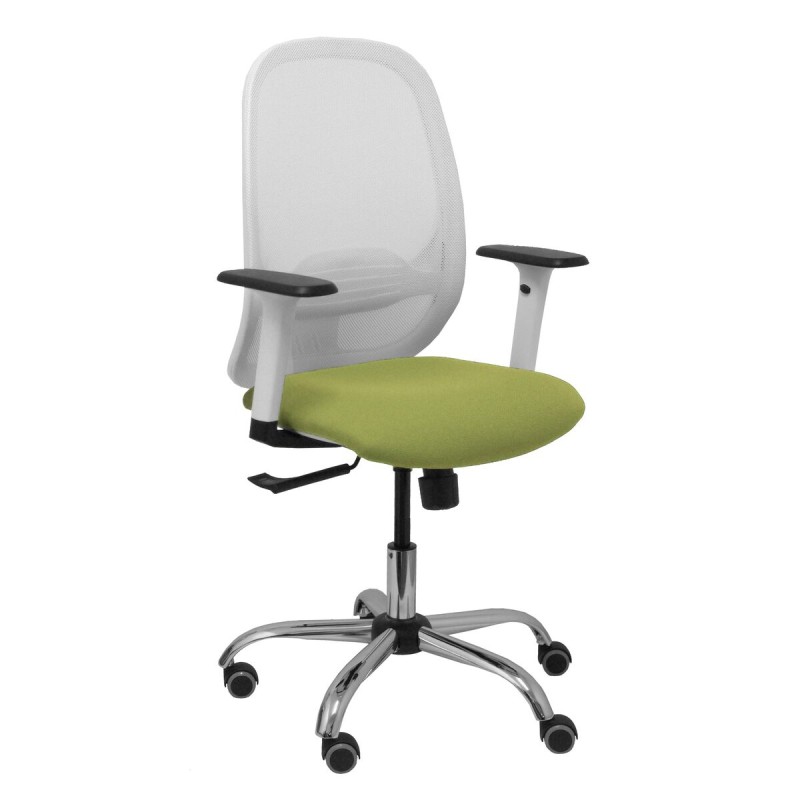 Sedia da Ufficio Piqueras y Crespo 354CRRP Bianco Verde Oliva Sedia da Ufficio Piqueras y Crespo 354CRRP Bianco Verde Oliva