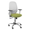 Sedia da Ufficio Piqueras y Crespo 354CRRP Bianco Verde Oliva