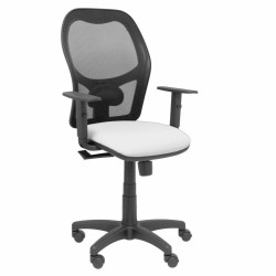 Sedia da Ufficio Piqueras y Crespo 0B10CRN Bianco Con braccioli