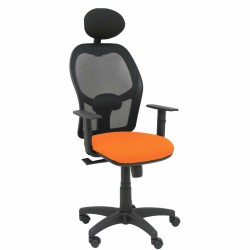Sedia Ufficio con Poggiatesta Piqueras y Crespo B10CRNC Arancio