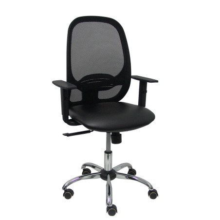 Sedia da Ufficio Piqueras y Crespo 10CCRRN Nero Con braccioli