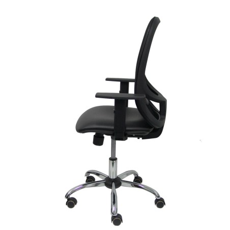 Sedia da Ufficio Piqueras y Crespo 10CCRRN Nero Con braccioli