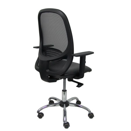 Sedia da Ufficio Piqueras y Crespo 10CCRRN Nero Con braccioli