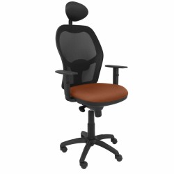 Sedia Ufficio con Poggiatesta Jorquera Piqueras y Crespo ALI363C Marrone
