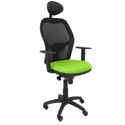 Sedia Ufficio con Poggiatesta Jorquera Piqueras y Crespo BALI22C Verde Pistacchio