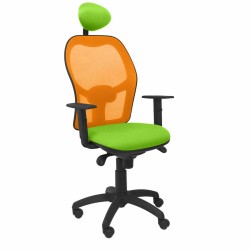 Sedia Ufficio con Poggiatesta Jorquera Piqueras y Crespo BALI22C Verde Pistacchio