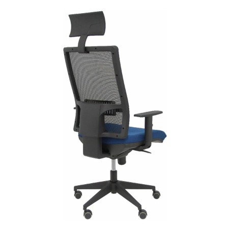 Sedia Ufficio con Poggiatesta Horna  Piqueras y Crespo BALI200 Blu Marino