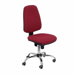 Sedia da Ufficio Socovos sincro Piqueras y Crespo BALI933 Rosso Rosso Granato