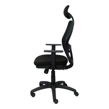 Sedia Ufficio con Poggiatesta Jorquera  Piqueras y Crespo I840CTK Nero
