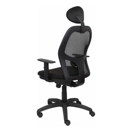 Sedia Ufficio con Poggiatesta Jorquera  Piqueras y Crespo I840CTK Nero