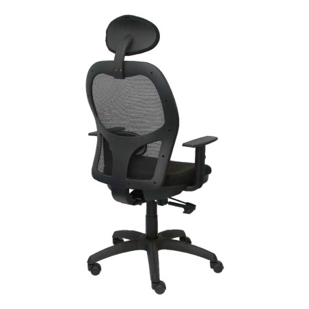 Sedia Ufficio con Poggiatesta Jorquera  Piqueras y Crespo I840CTK Nero