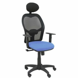 Sedia Ufficio con Poggiatesta Piqueras y Crespo B10CRNC Azzurro Azzurro Chiaro