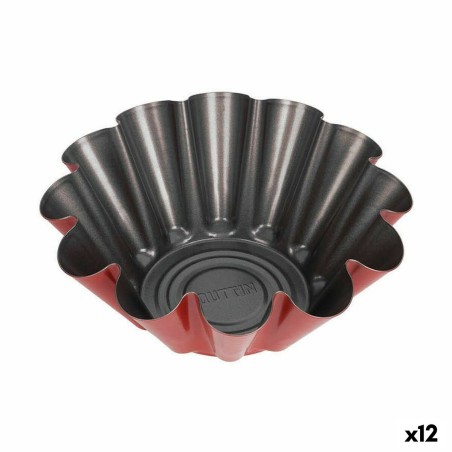 Stampo per Budino Quttin Cherry Acciaio al carbonio 24 x 24 x 9 cm (12 Unità)