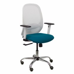 Sedia da Ufficio Cilanco Piqueras y Crespo 354CRRP Azzurro Bianco Verde
