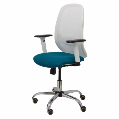 Sedia da Ufficio Cilanco Piqueras y Crespo 354CRRP Azzurro Bianco Verde