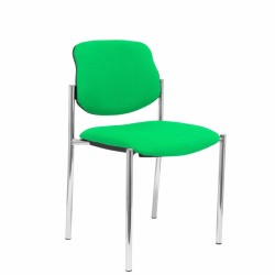 Sedia per Reception Villalgordo Piqueras y Crespo RBALI15 Verde Ecopelle