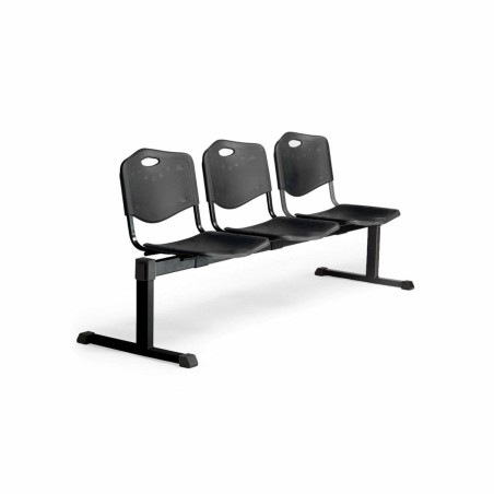 Panca Sala d'Attesa Pozohondo Piqueras y Crespo B3PINE Nero