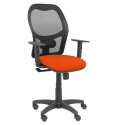 Sedia da Ufficio Piqueras y Crespo 5B10CRN Arancio Arancione scuro Con braccioli