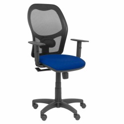 Sedia da Ufficio Piqueras y Crespo 0B10CRN Blu Marino Con braccioli