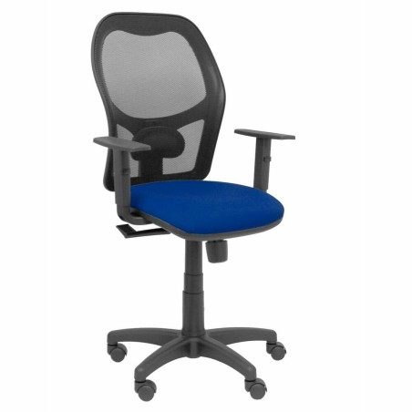 Sedia da Ufficio Piqueras y Crespo 0B10CRN Blu Marino Con braccioli