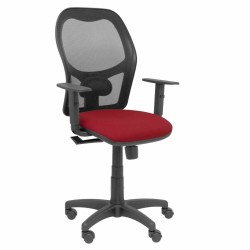 Sedia da Ufficio Piqueras y Crespo 3B10CRN Rosso Granato