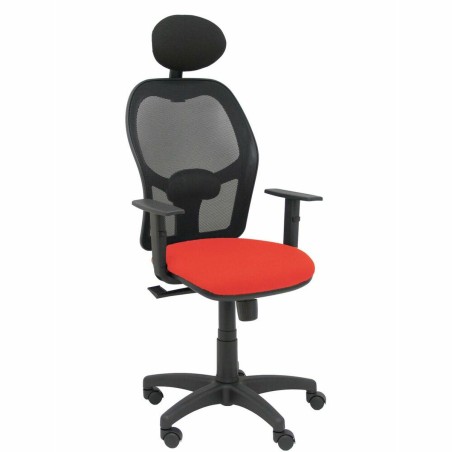 Sedia Ufficio con Poggiatesta Piqueras y Crespo B10CRNC Arancione scuro