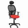 Sedia Ufficio con Poggiatesta Piqueras y Crespo B10CRNC Arancione scuro