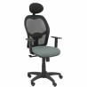 Sedia Ufficio con Poggiatesta Piqueras y Crespo B10CRNC Grigio
