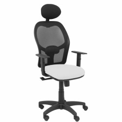 Sedia Ufficio con Poggiatesta Piqueras y Crespo B10CRNC Bianco