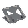 Supporto Pieghevole e Regolabile per PC Portatile Media Tech MT2661 Silicone Alluminio Acciaio al carbonio