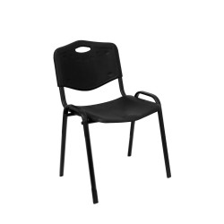 Sedia per Reception Piqueras y Crespo 126PTNI840 Nero