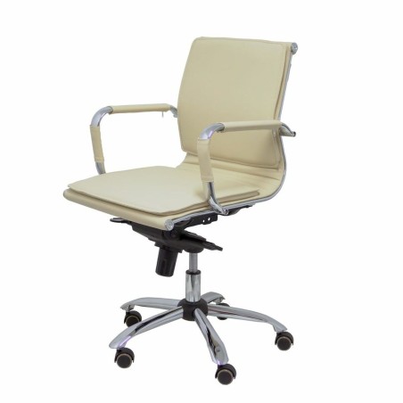 Poltrona da Ufficio Yeste Confidente Piqueras y Crespo 255CBCR Crema