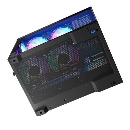 Case computer desktop ATX Modecom Volcano Panorama APEX ARGB Grigio