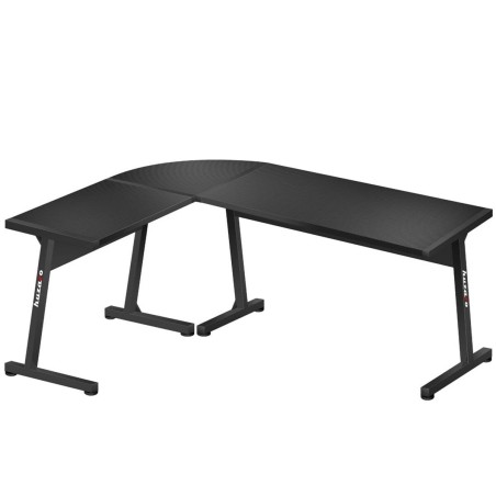 Scrivania Huzaro HZ-Hero 6.0 Nero Acciaio Fibra di carbonio 178 x 4 x 112 cm